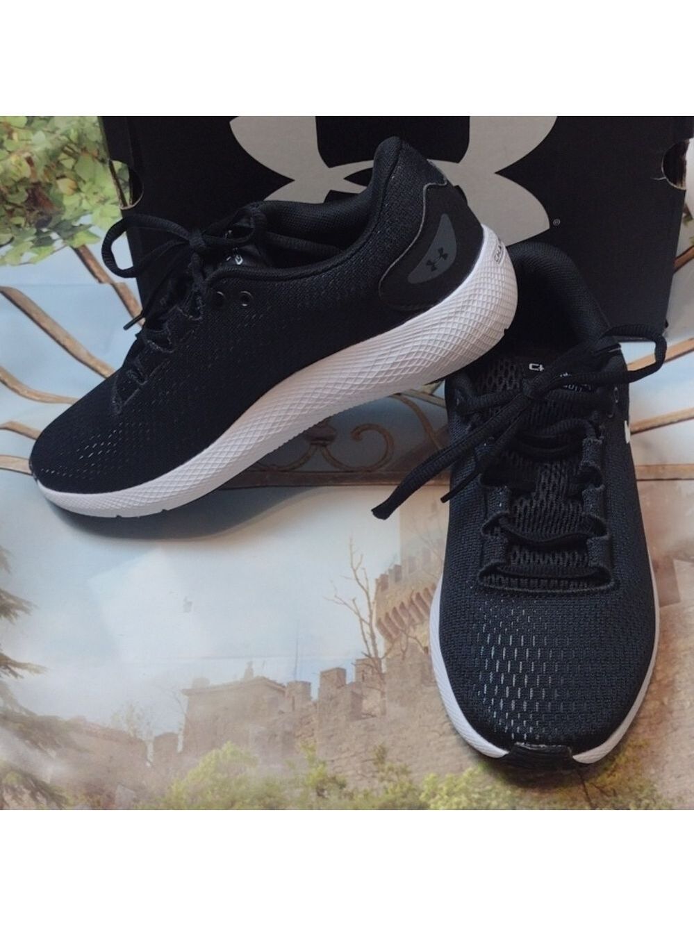 UNDER armour charged impulse knit shoes size 6